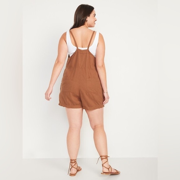 Old Navy Brown Overalls size M - Picture 2 of 7